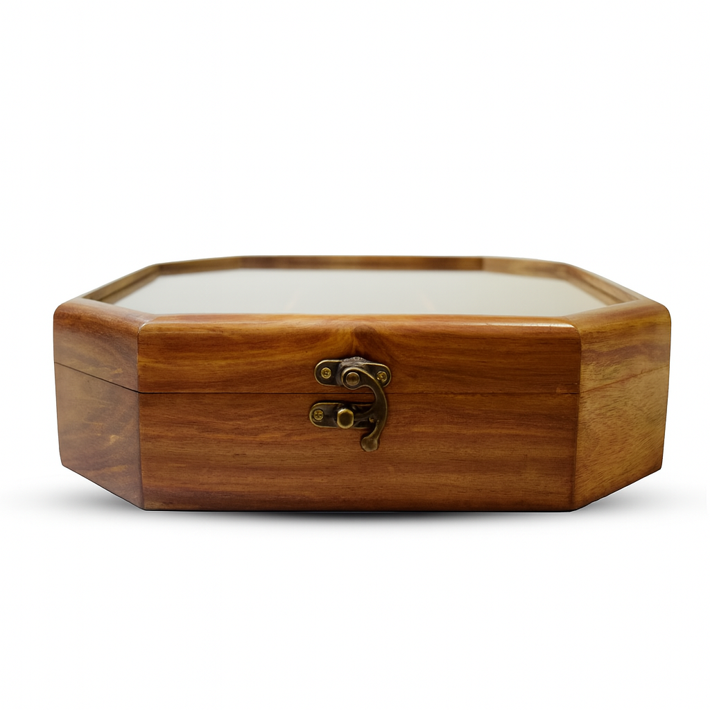 WOODEN MASALA BOX