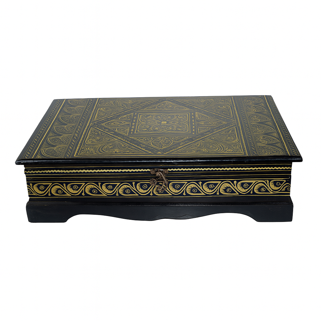 WOODEN QURAN BOX (NAQSHI ART)