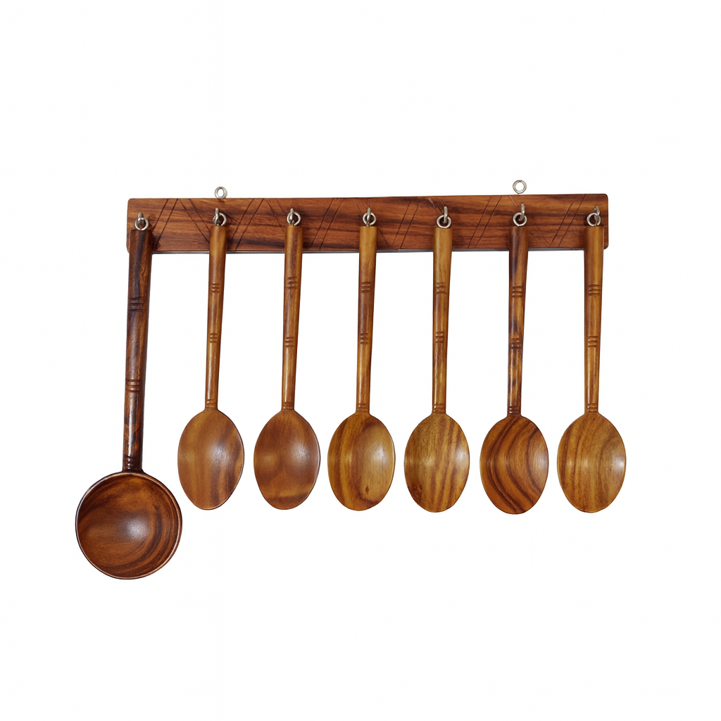 WOODEN SPOON SET (7PCS)